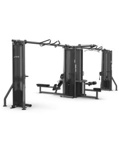 TRUE FITNESS MODULAR FRAME WITH DUAL CABLE CROSSOVERS 