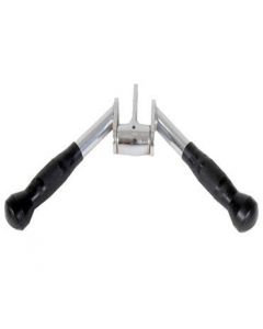 Triceps Press Down V Bar with Swivel and Rubber Grips